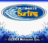 Ultimate Surfing (Europe) Title Screen